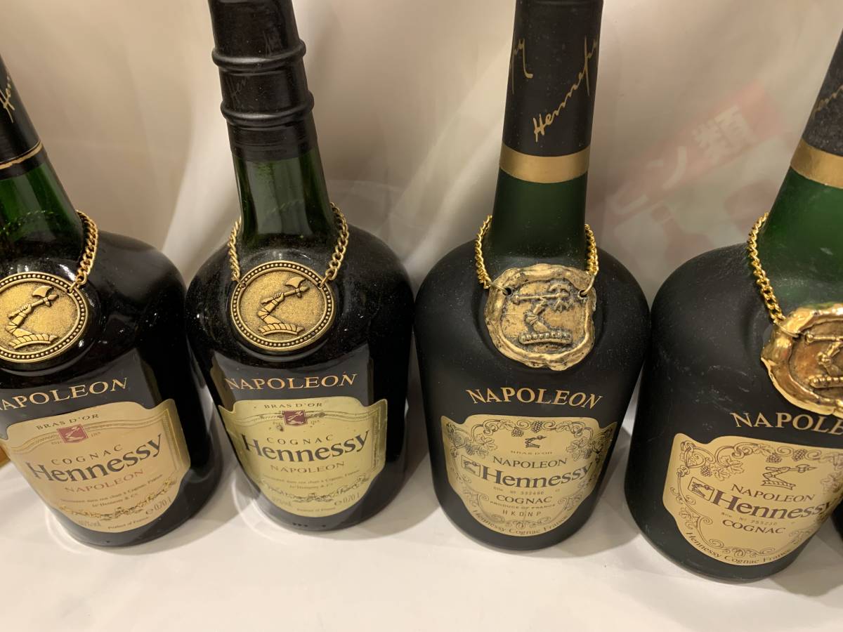 未開栓】古酒☆ヘネシー ナポレオン ※ 700ml コニャック 7本