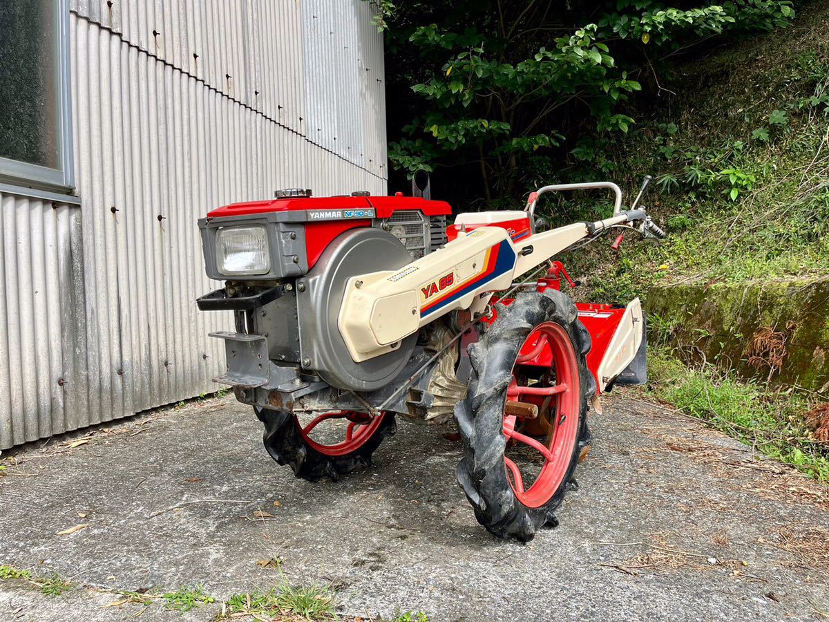 ト*ん様 エンジン好調！セルスタート ヤンマー YA85 耕うん機 ディーゼルエ ヤンマー 耕運機 ディーゼルエンジン engine YA85FD セル始動