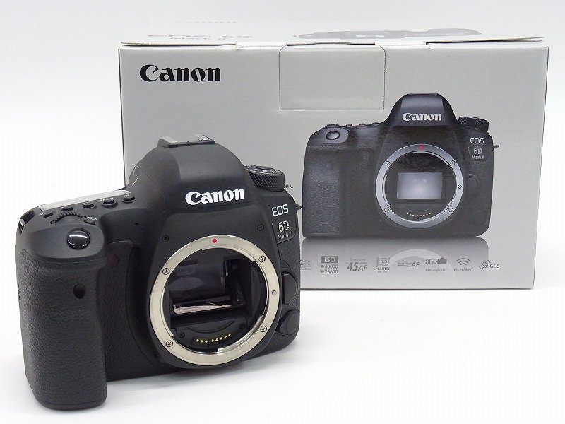 ○○【美品・総シャッター数7700回以下・元箱付】Canon EOS 6D Mark II  
