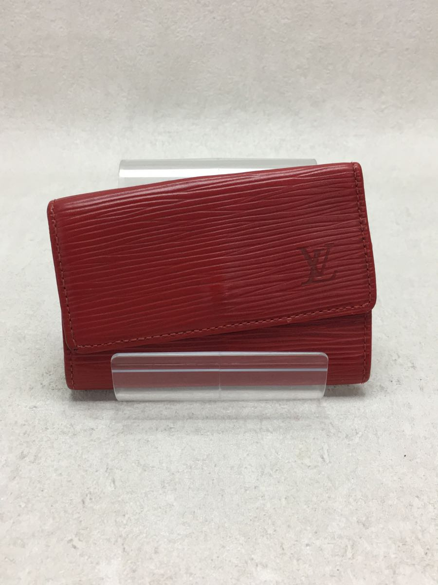 【高品質】 LOUIS VUITTON ミュルティクレ6_エピ_カスティリアンレッド/ルージュ/レザー/RED(キーケース)｜売買されたオークション情報、yahooの商品情報をアーカイブ公開 - オークファン キーケース