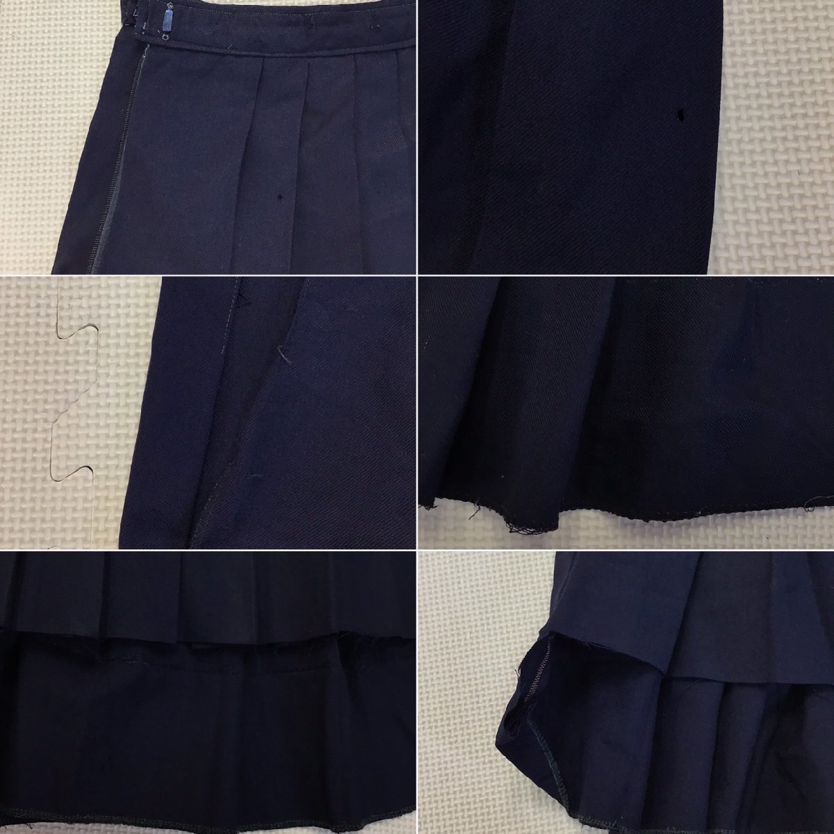 OK998(中古) 兵庫方面 制服 12点セット /11/12/175A/L/W66/セーラー 