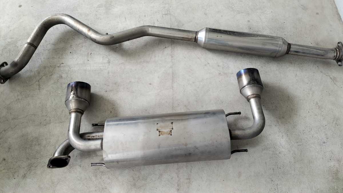 良品 直接手渡しOK トヨタ86 BRZ用社外マフラー BLITZ NUR-Spec C-Ti