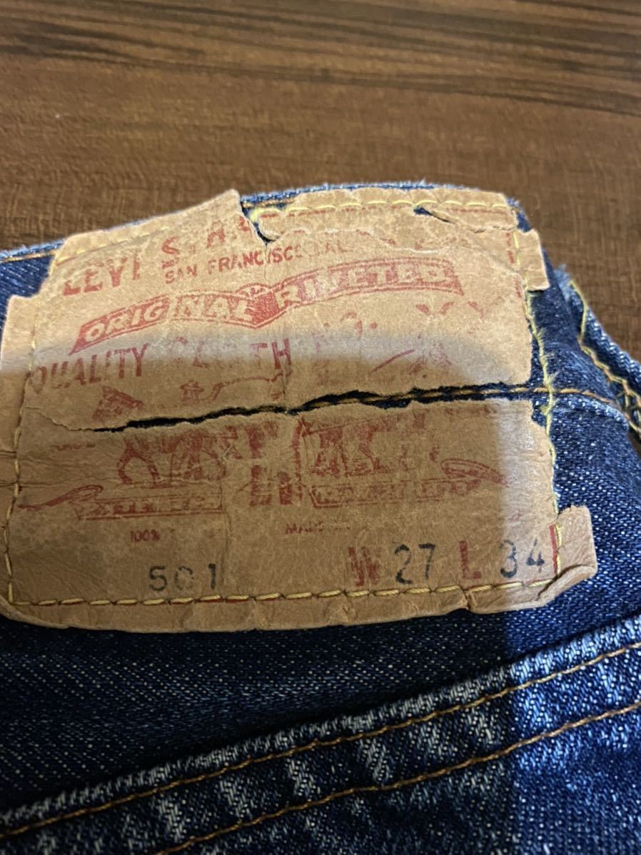 Levi’s 501 BigE 後期 ボタン裏刻印2 ヴィンテージ ビッグE 送料無料 0 リーバイス 後期 ボタン 裏 LEVIS501ビッグe後期ボタン裏8ジーパン