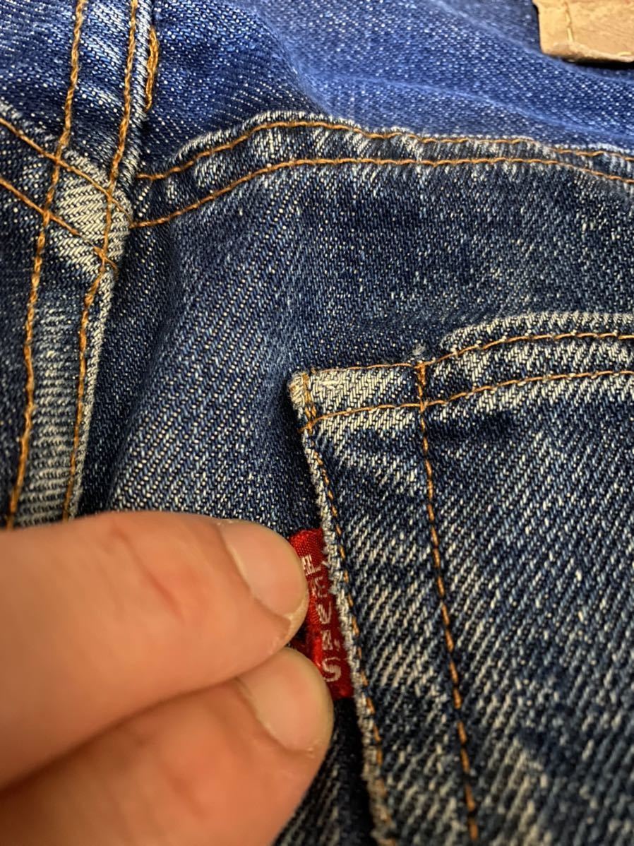Levi’s 501 BigE 後期 ボタン裏刻印2 ヴィンテージ ビッグE 送料無料 0 リーバイス 後期 ボタン 裏 LEVIS501ビッグe後期ボタン裏8ジーパン