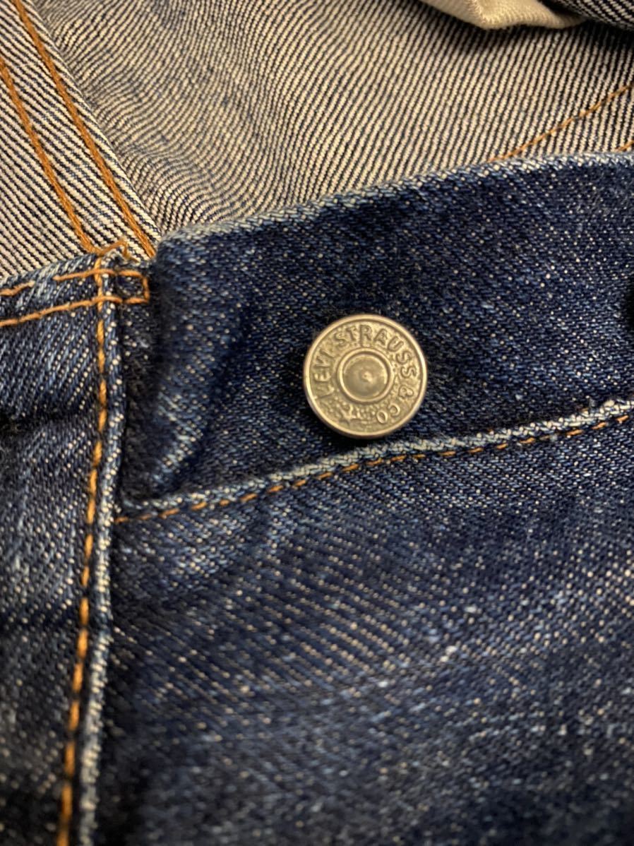 Levi’s 501 BigE 後期 ボタン裏刻印2 ヴィンテージ ビッグE 送料無料 0 リーバイス 後期 ボタン 裏 LEVIS501ビッグe後期ボタン裏8ジーパン