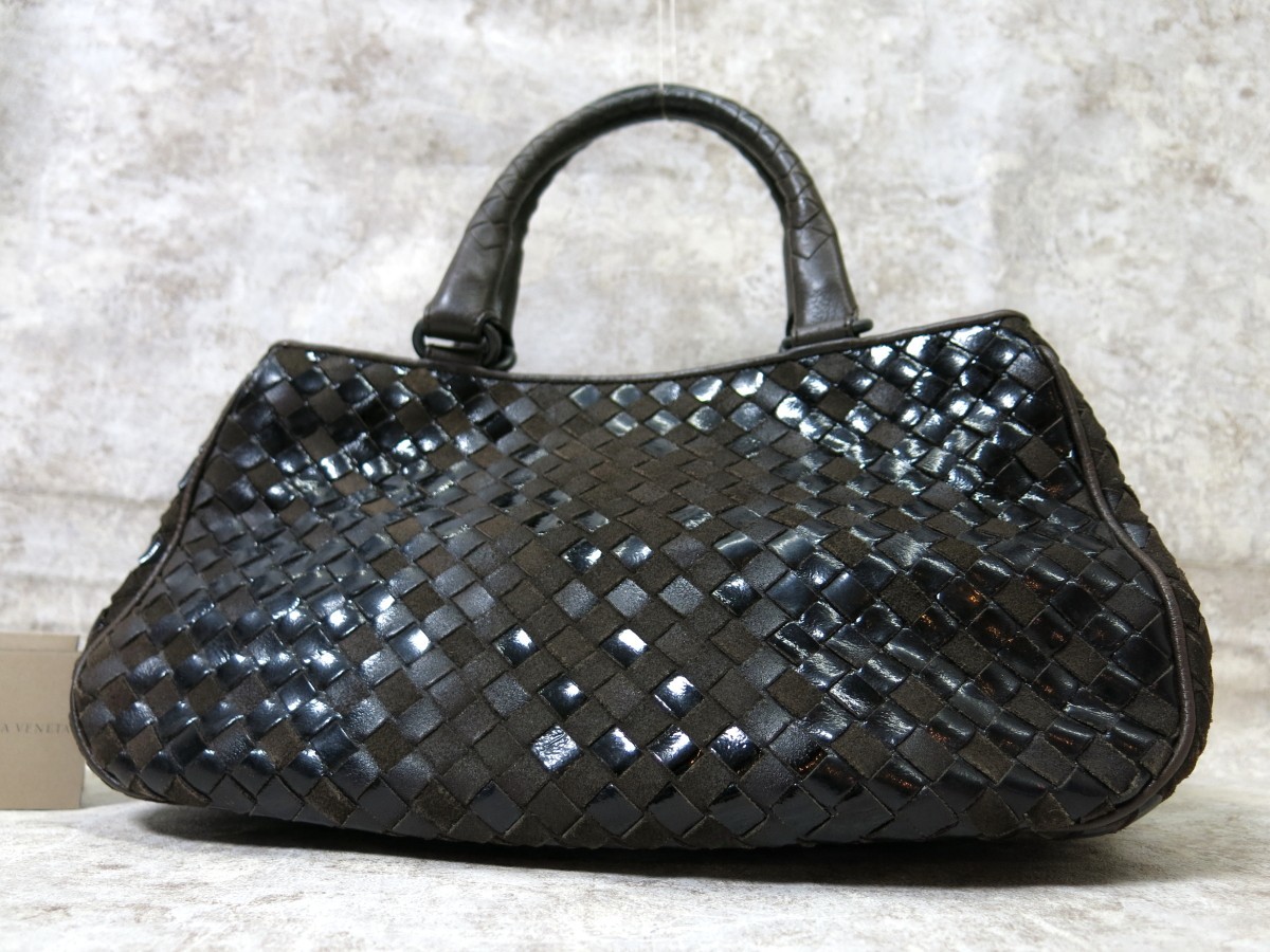 美品 BOTTEGA VENETA ボッテガヴェネタ マキシイントレチャート 二 