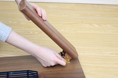 こたつ ふとんセット 暖房 正方形 一人暮らし 省スペース 折りたたみ センターテーブル_5