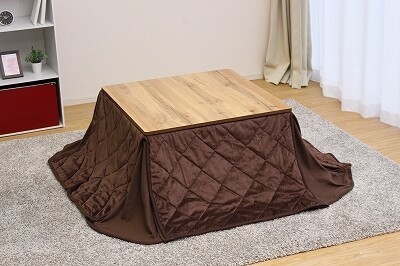 こたつ ふとんセット 暖房 正方形 一人暮らし 省スペース 折りたたみ センターテーブル_8