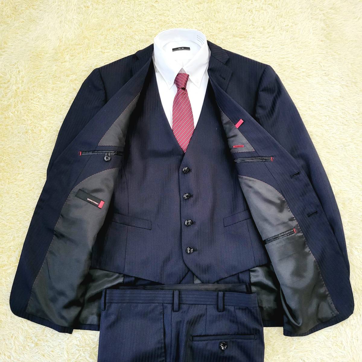 リスペクトネロ【圧巻の3ピース】RESPECTNERO スーツ セットアップ