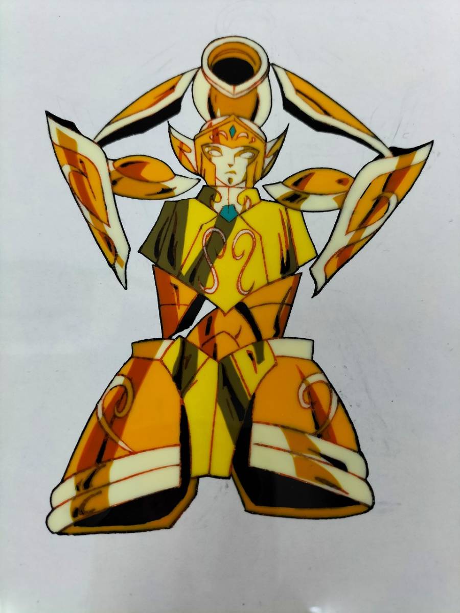 ☆1円☆ セル画 聖闘士星矢 みずがめ座のカミュ 黄金聖衣 車田正美作品