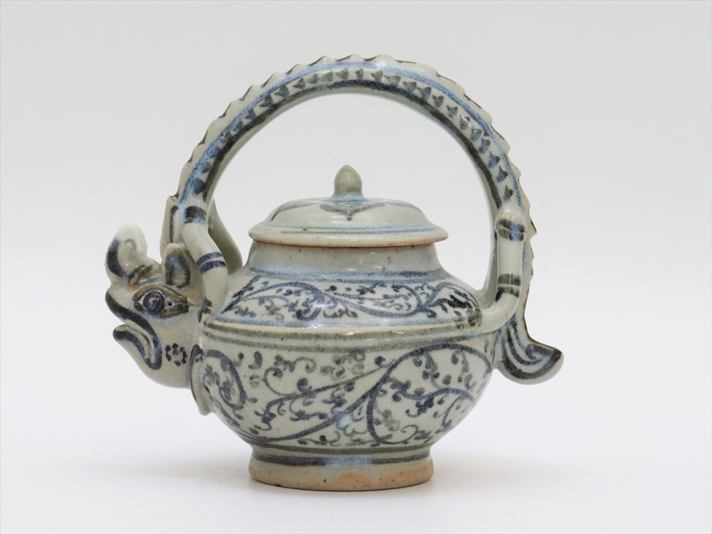 【骨董品】中国古代　唐　白磁水注 Yahoo!オークション - 「中国 (骨董陶磁器一般) の 中国古玩 水注」染