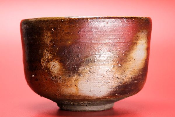 オンラインストア純正品 人間国宝 山本陶秀 備前茶碗 共箱 茶道具 本物保証