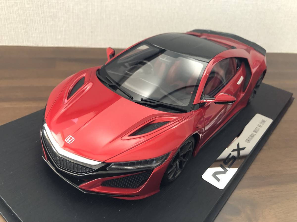 人気，新作登場 オーナー限定 1/18 サンリッチ製 モデルカー HONDA ホンダ NSX バレンシアレッドパール NSX購入者に送られるモデルカー(乗用車)｜売買されたオークション情報、yahooの商品情報をアーカイブ公開 乗用車