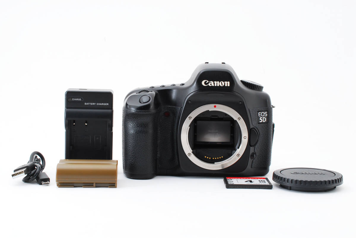 canon EOS 5D 一眼レフカメラ キャノン 動作確認ずみ キャノン 【公式