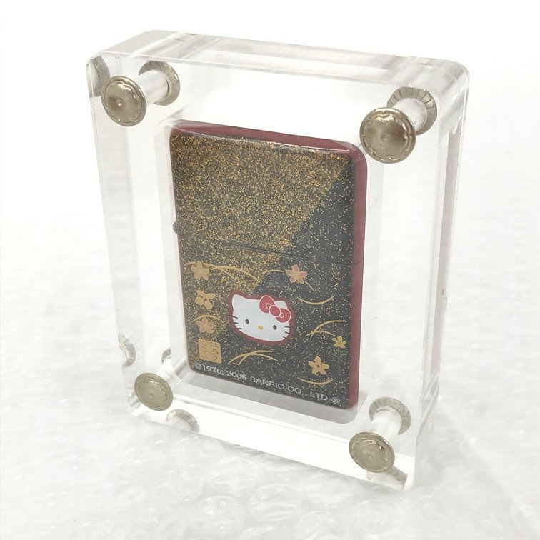 AJAM3017】ZIPPO ジッポー オイルライター ハローキティ 本漆 高級 