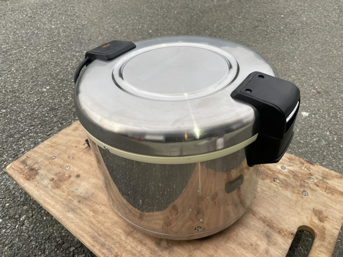 ■中古品 象印電子ジャー THS-C60A 保温ジャー 6Ｌ 2012年 460ｘ380ｘ320ｍｍ 作問題なし ■ 象印 6.0L 業務用 保温ジャー W470×D380×H310mm ths-c60aの通販