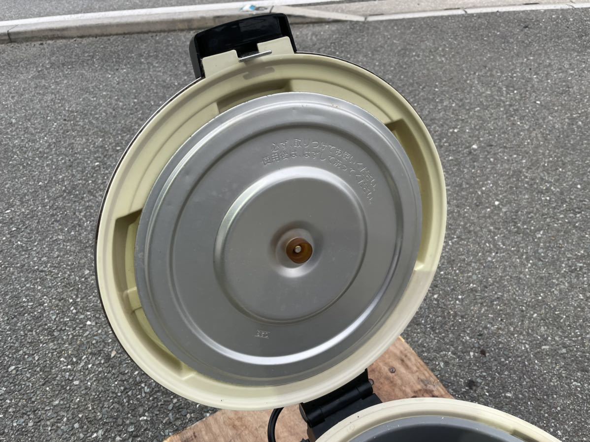 ■中古品 象印電子ジャー THS-C60A 保温ジャー 6Ｌ 2012年 460ｘ380ｘ320ｍｍ 作問題なし ■ 象印 6.0L 業務用 保温ジャー W470×D380×H310mm ths-c60aの通販