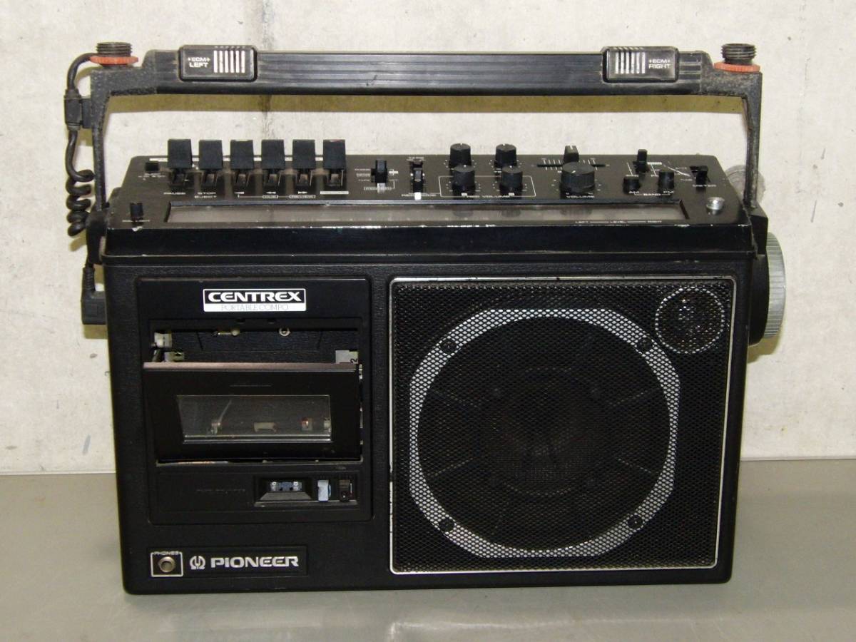 パイオニア ラジカセ 昭和レトロ Yahoo!オークション PIONEER [H] 型名