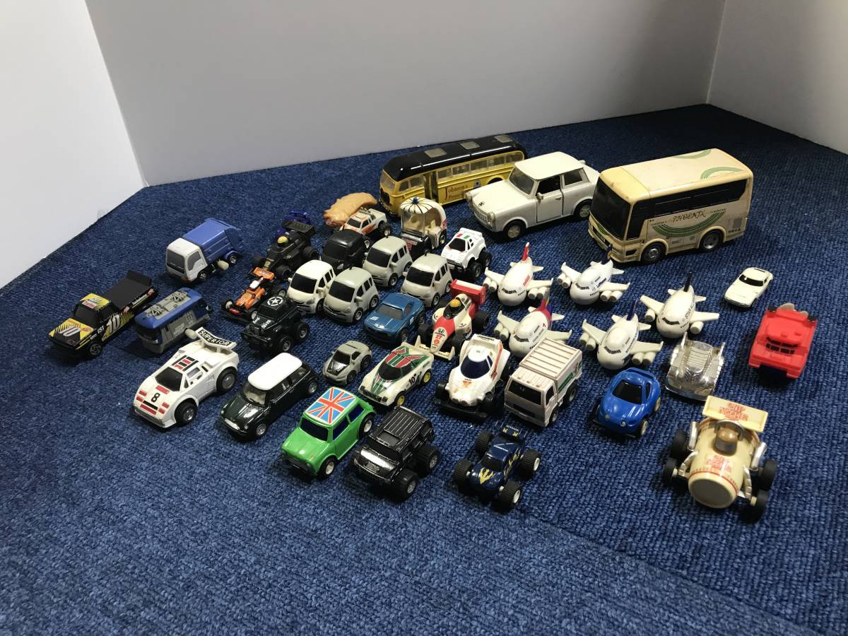 【現状】ミニカー プルバックカー 各種 まとめて ジャンク_1