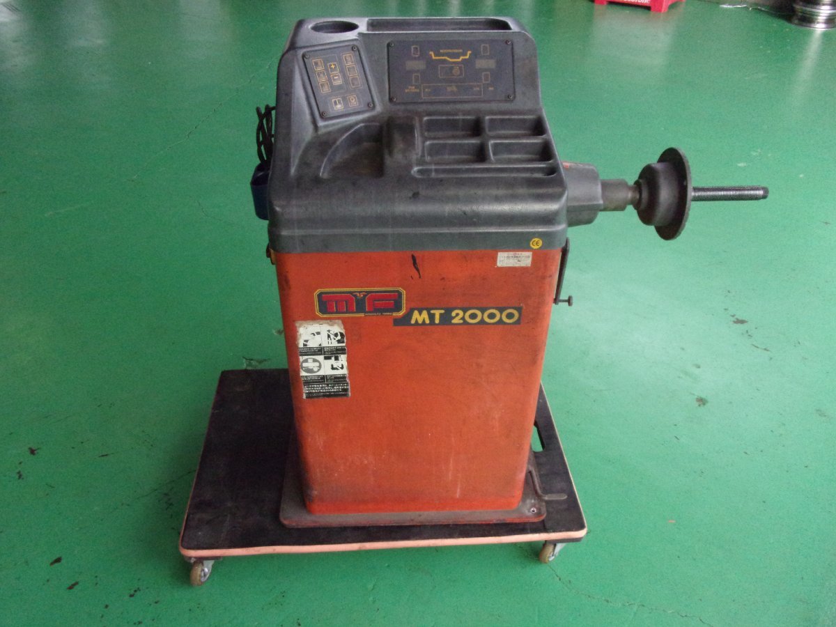 限定SALE，得価 発送不可 直接引取の方限定 MF/MONDOLFO FERRO MT2000 ホイールバランサー 50HZ 100V お宝 ジャンク品 長野県長野市より(タイヤチェンジャー)｜売買されたオークション情報、yahooの商品情報をアーカ タイヤチェンジャー