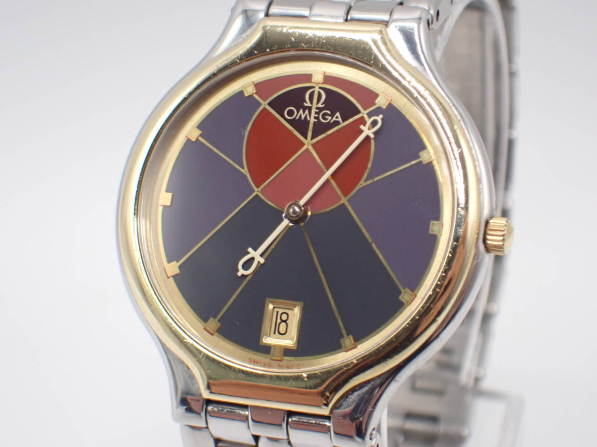 1円～◇美品◇OMEGA オメガ デビル シンボル K18 イエローゴールド