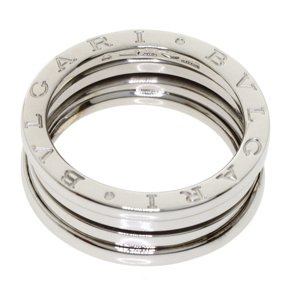 BVLGARI ブルガリ B-zero1 ビーゼロワン #57 リング・指輪 K18ホワイト 