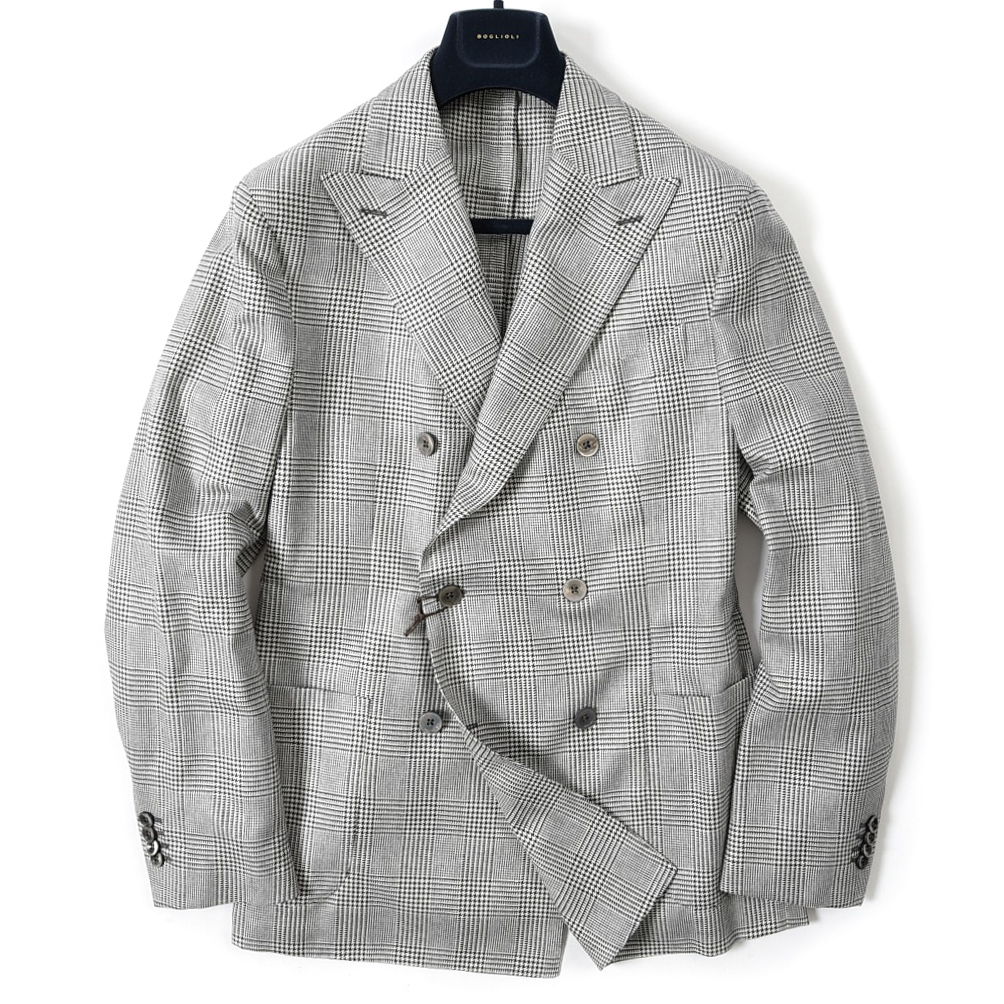 新品 ボリオリ BOGLIOLI K.JACKET テーラード ジャケット 6Bダブル 