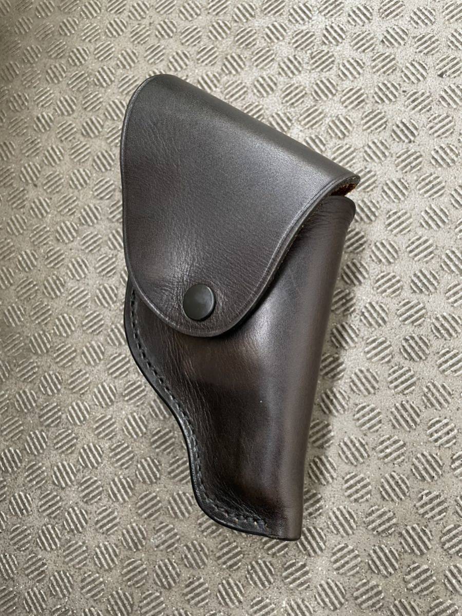 ニューナンブ 制服Ⅲ型 2インチ用 ホルスター 3インチ用 本革製ホルスター