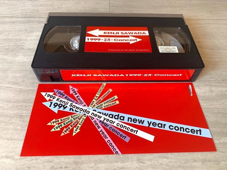 沢田研二 KENJI SAWADA 1999年 新年コンサート DVD レコード