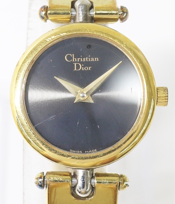 ○佐川急便60サイズ K9V232 腕時計 Christian Dior ディオール レディース腕時計 クォーツ 不動品