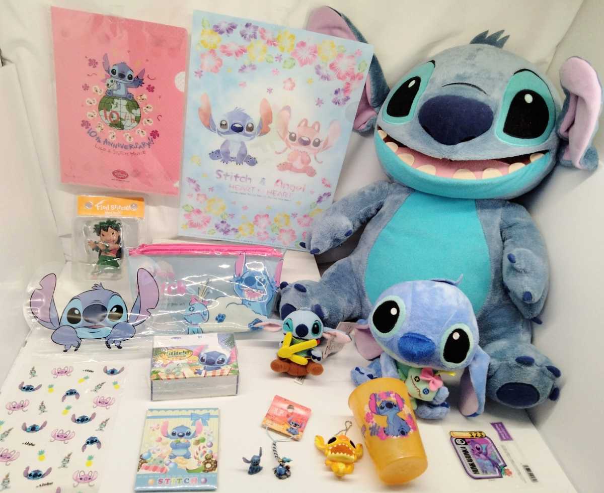 1円～ディズニー スティッチ スクランプ ぬいぐるみ パペット メモ帳