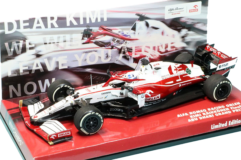 ユーロスポーツ特注ミニチャンプス 1/43 アルファ ロメオ C41 アブダビ