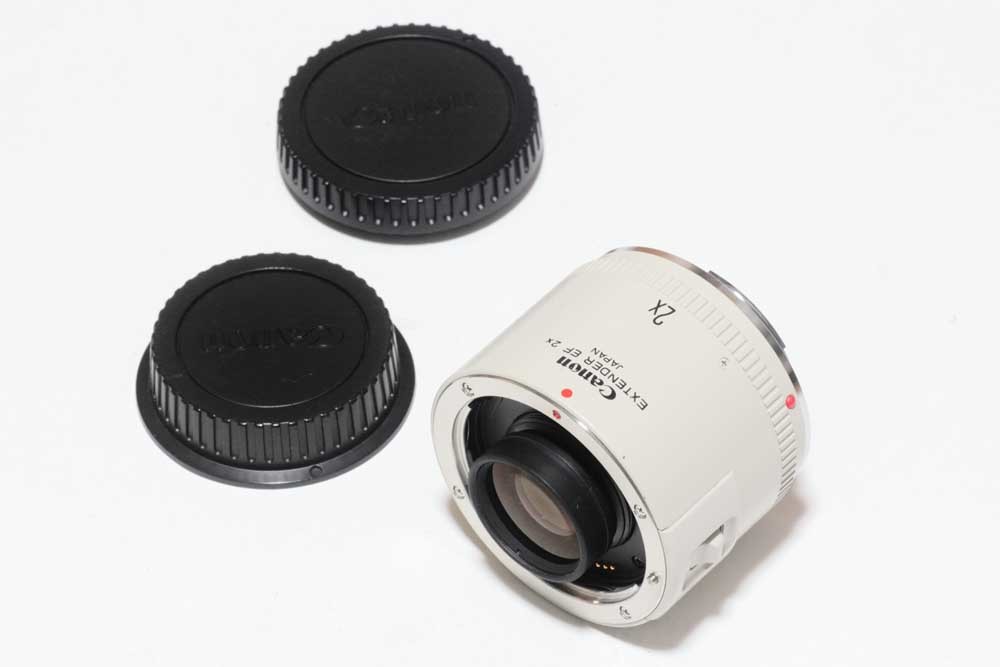 ☆ CANON 2倍エクステンダー EF2X 動作美品-54 ☆ Canon EF 2x canon