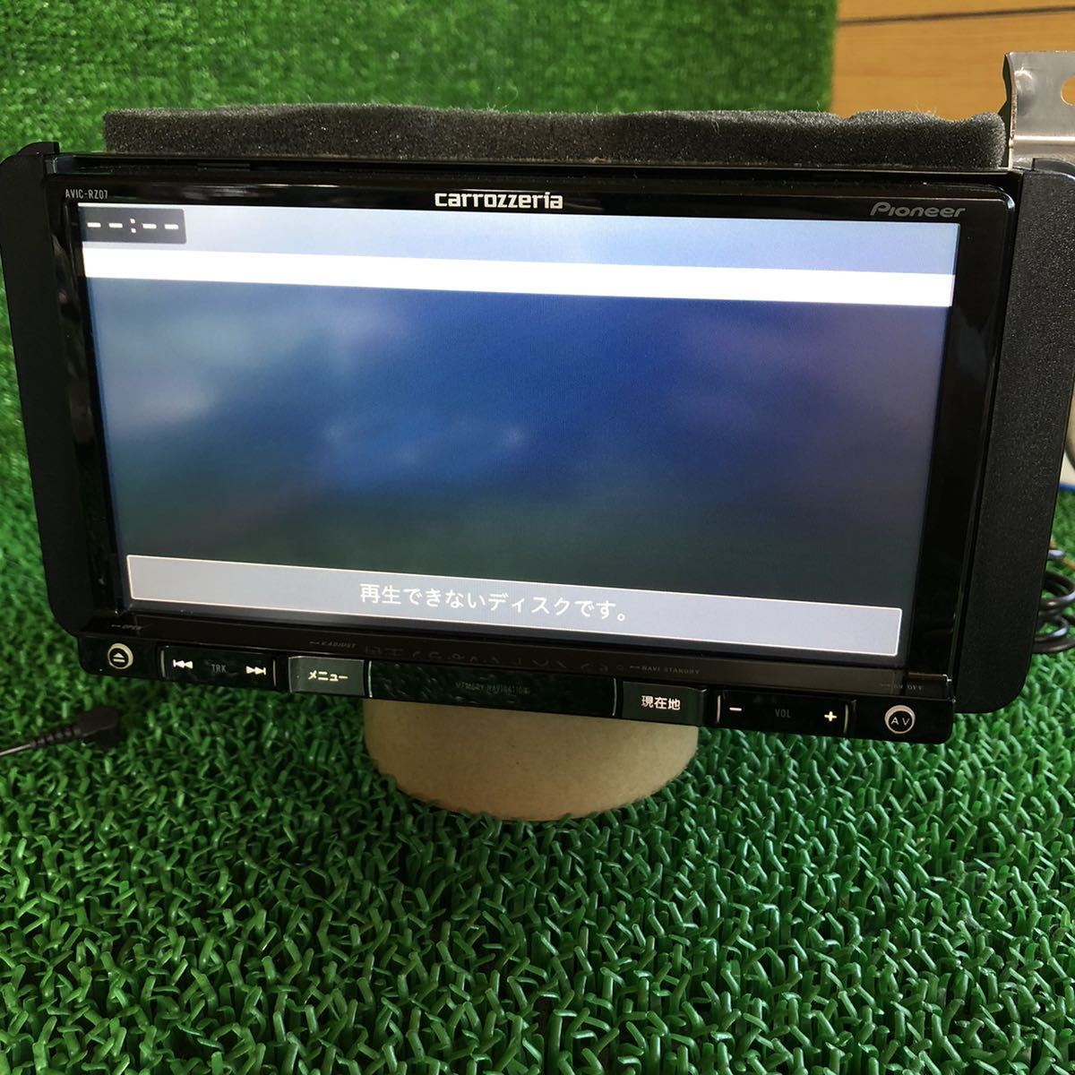 カロッツェリア メモリーナビ AVIC-RZ07 2014年版 DVD 地デジ USB iPod
