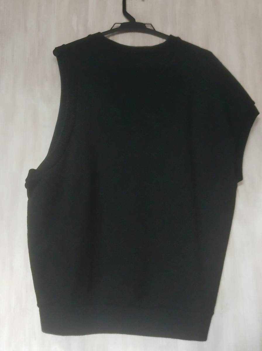 ♪ENFOLD エンフォルド♪黒 ドライスエット アシンメトリー ベスト♪38