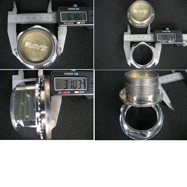 RAYS レイズ センターキャップ2個 中古 気持ちいい