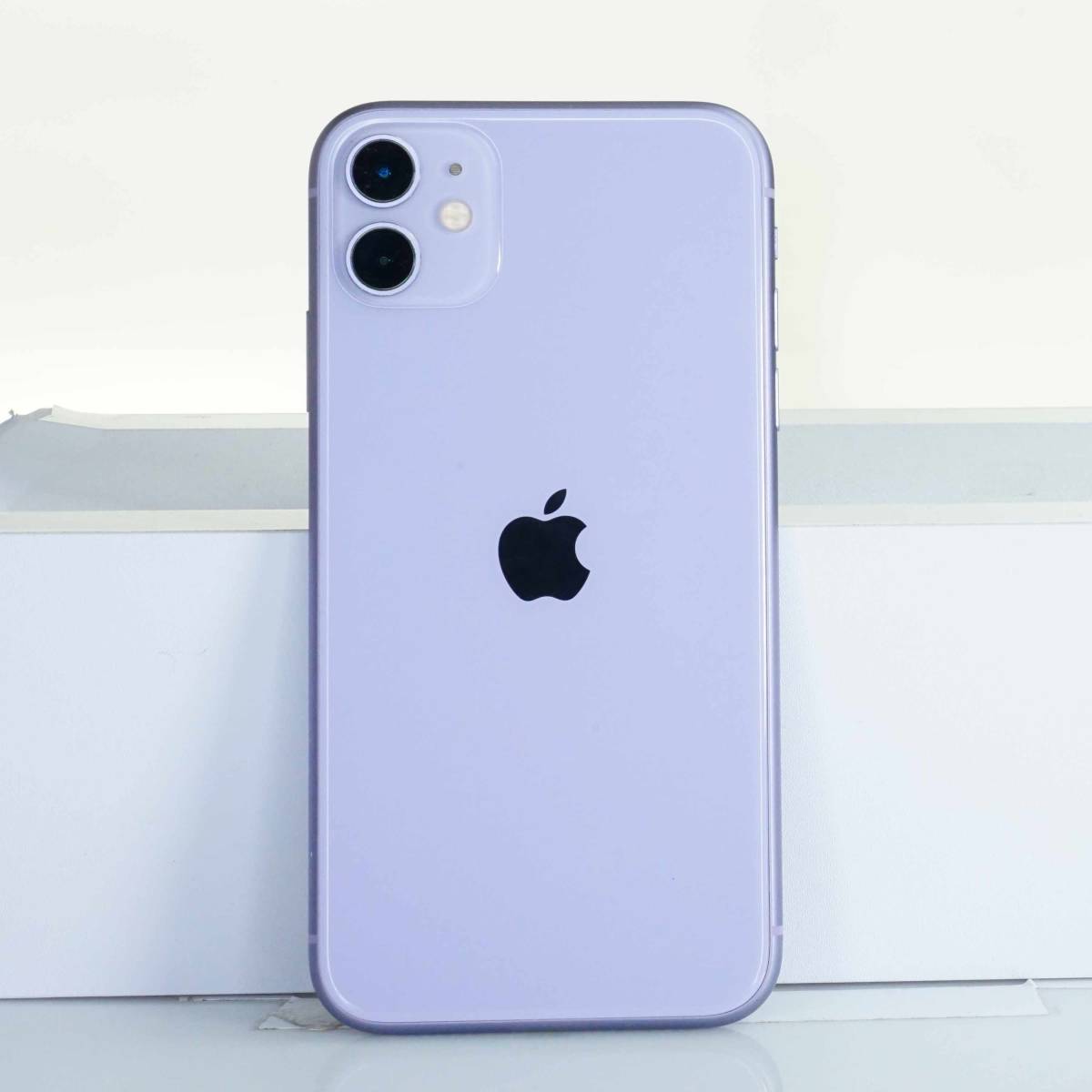 iPhone 11 128GB SIMフリ― パープル 中古本体 訳あり品 MWM52J/A 白ロム