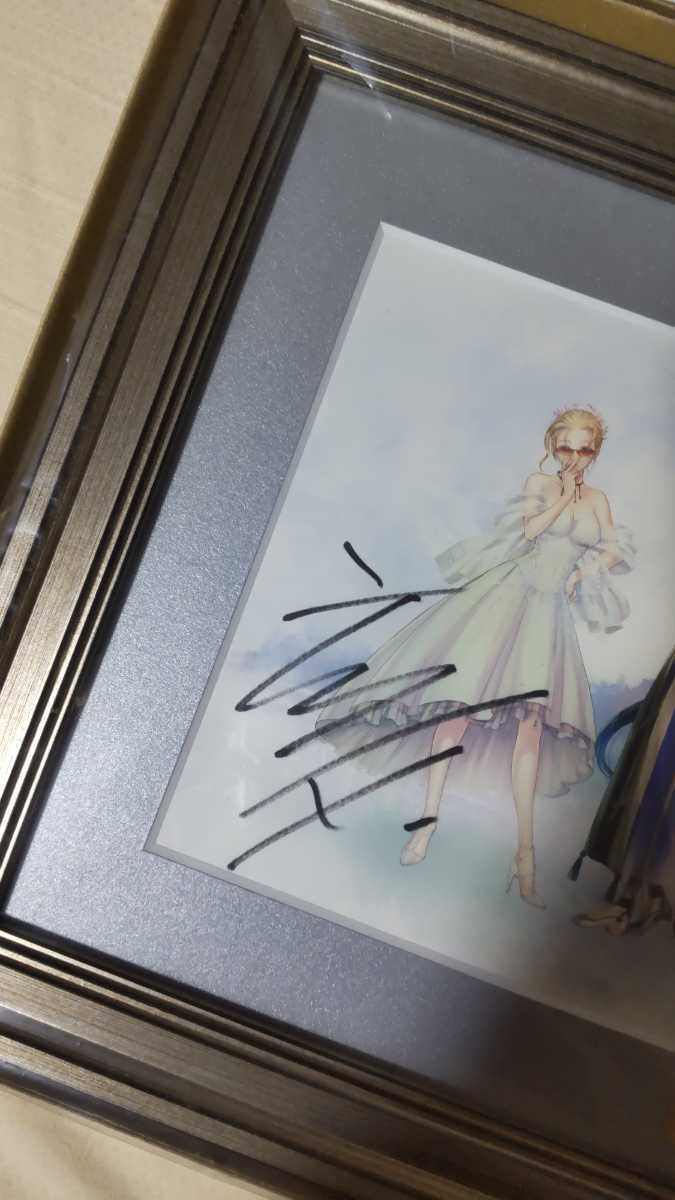 ブラックラグーン レヴィ メタリックアート 直筆サイン入り複製原画 ブラックラグーン 複製原画 直筆サイン入り 公式通販 レヴィ