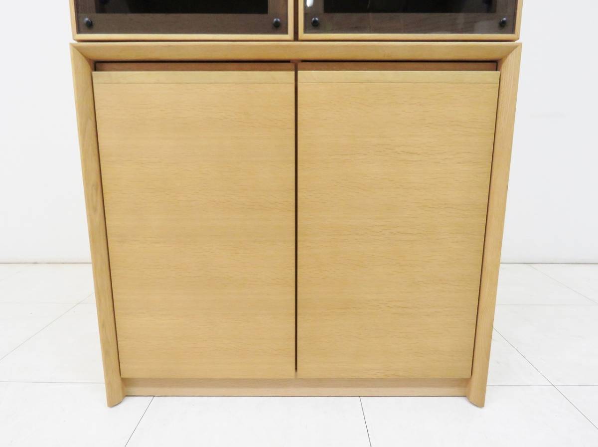 ☆美品☆karimoku カリモク キャビネット HU2900 オーク材 ピュア 