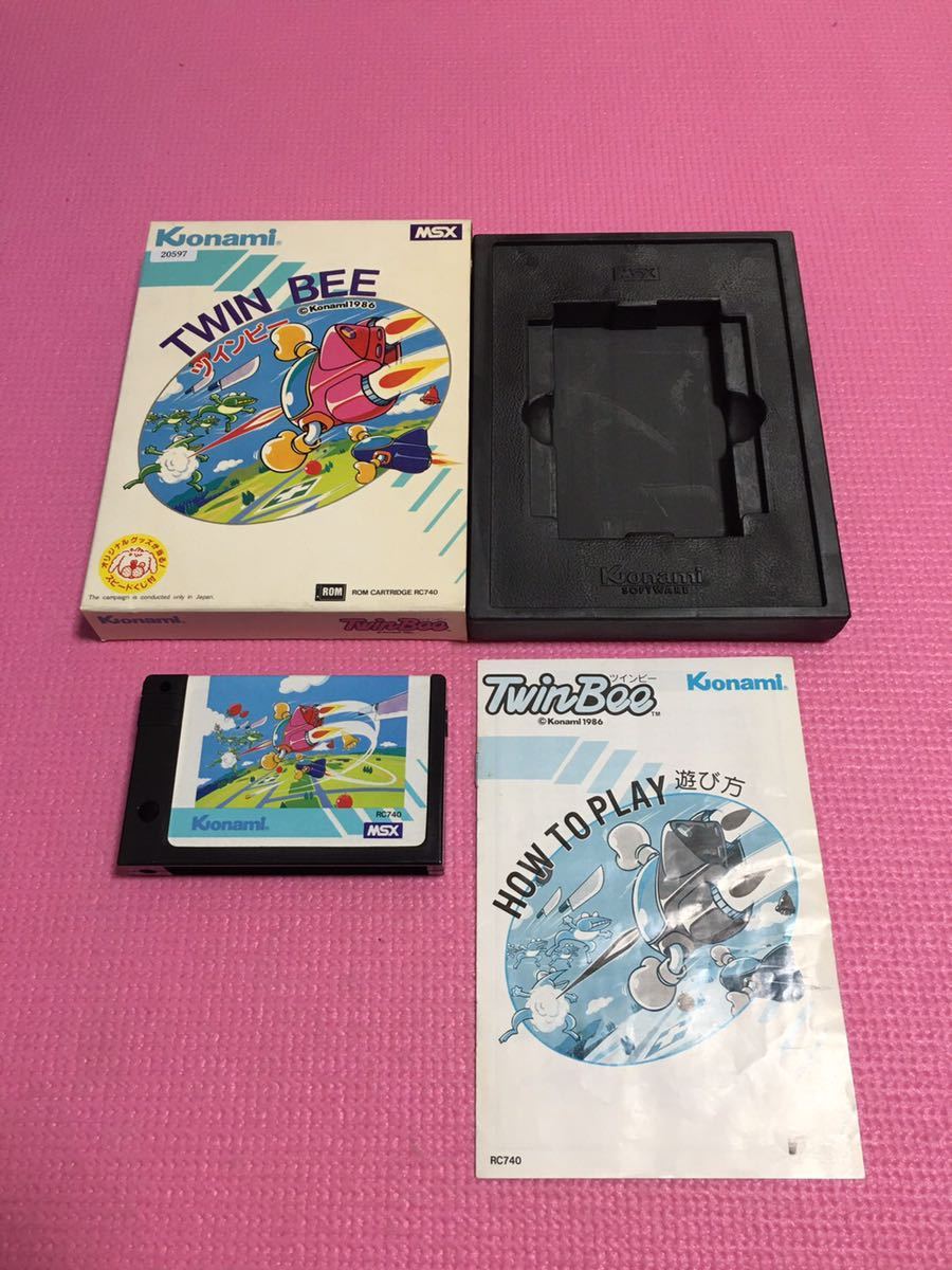 中古 MSX ツインビー TWIN BEE MSX ツインビー TWIN MSX版『ツインビー
