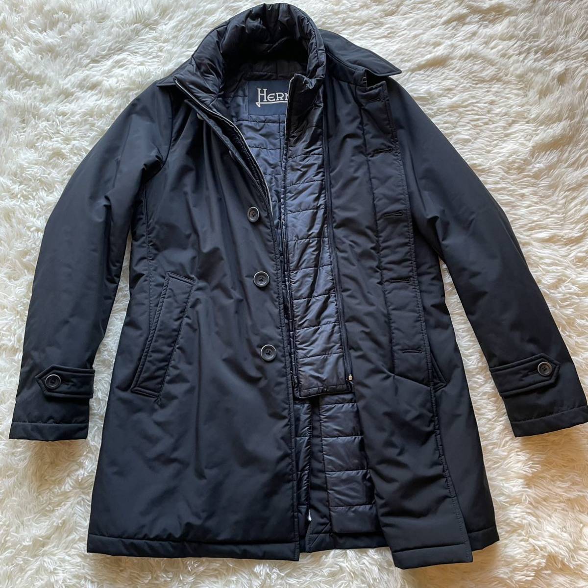 HERNO ヘルノ 公式通販 ヘルノ⁄ステンカラーコート⁄50⁄ベージュ 
