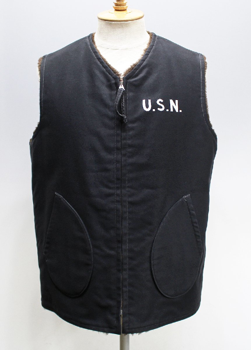 The REAL McCOYS (リアルマッコイズ) ALPACA VEST / アルパカベスト 