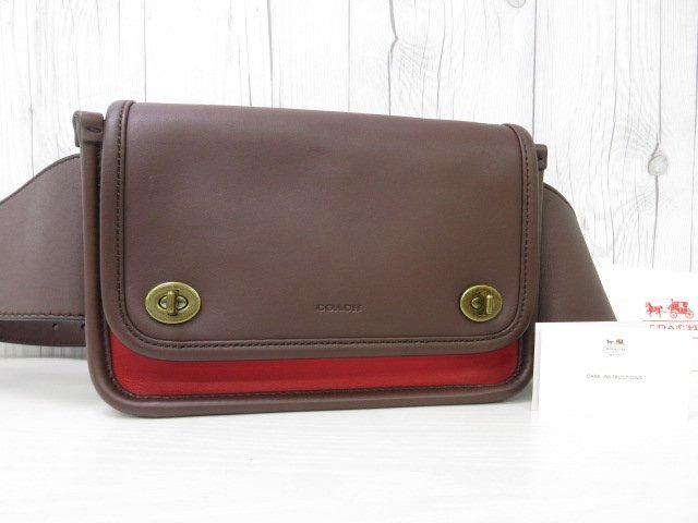 COACH レガシー レザーボディバッグ　美品 極美品 新品同様 COACH コーチ レガシー ボディバッグ ウエストポーチ