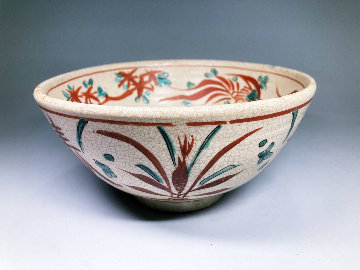 呉須赤絵 天平堂（TENPYODO） 呉須赤絵魁手鉢（明時代） 茶道具 古美術