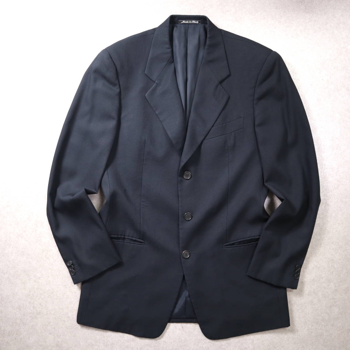 1円〜 PF13 ジョルジオアルマーニ Giorgio Armani 高級 スーツ ウール ブラック アルマーニ ジョルジオ ARMANI アルマーニTHAT'S PRIVÉ）2024春 新たなタレントを
