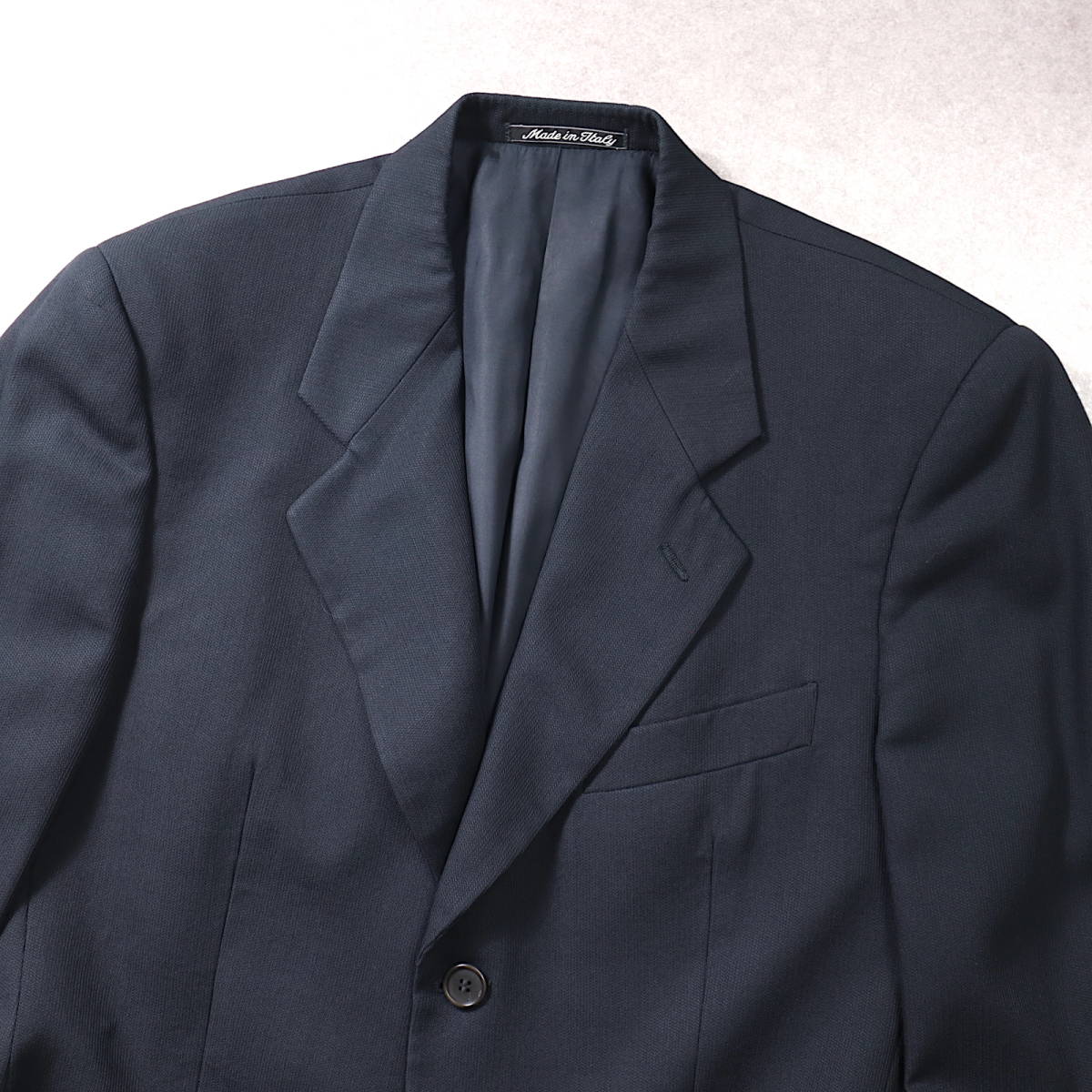 1円〜 PF13 ジョルジオアルマーニ Giorgio Armani 高級 スーツ ウール ブラック アルマーニ ジョルジオ ARMANI アルマーニTHAT'S PRIVÉ）2024春 新たなタレントを