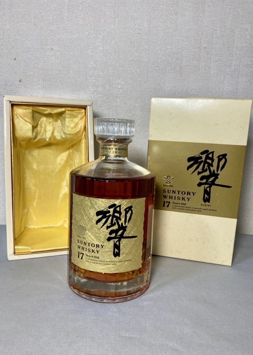 ゴールドラベル 響 サントリー 17年 古酒 未開栓 SHT01 箱 43% 750ml 1