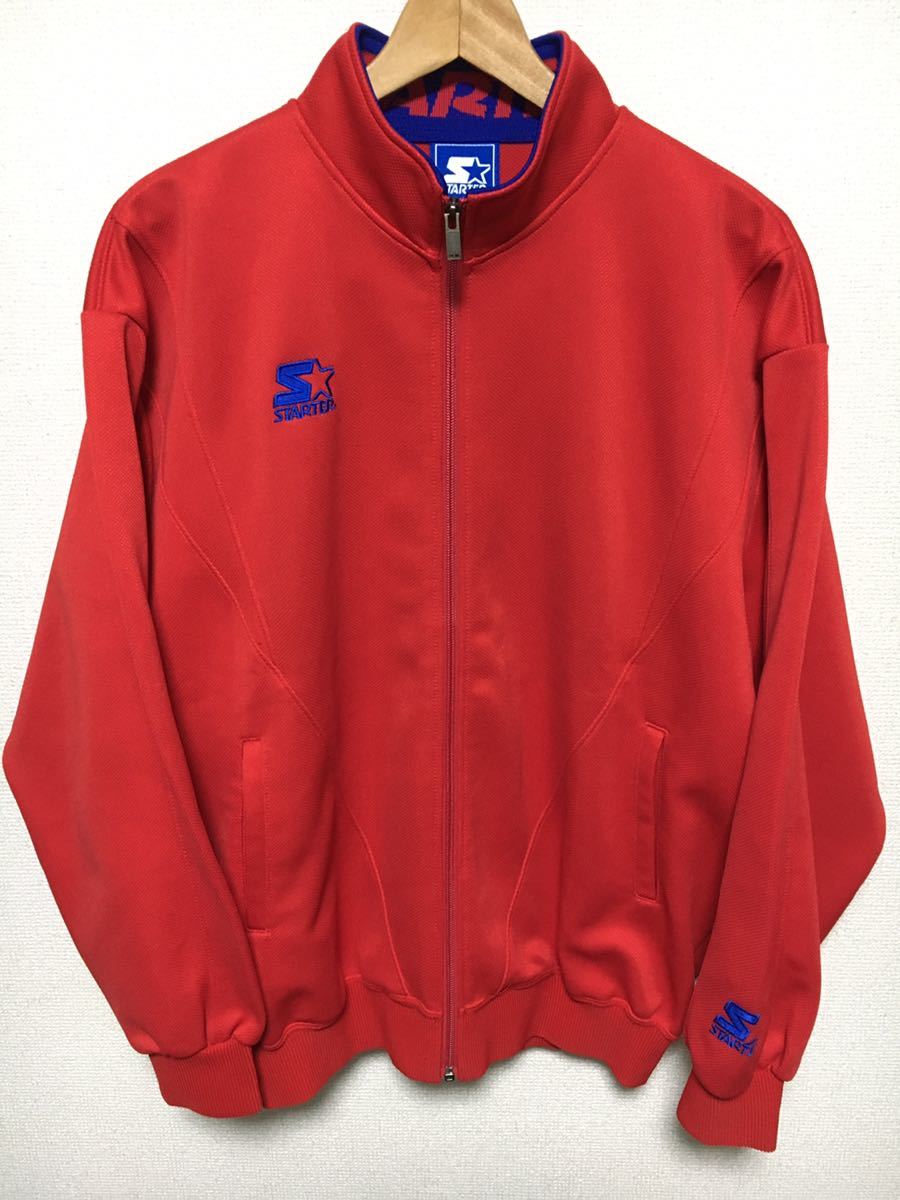 STARTER スターター ジャージ トラック トップ ジャケット レッド 赤
