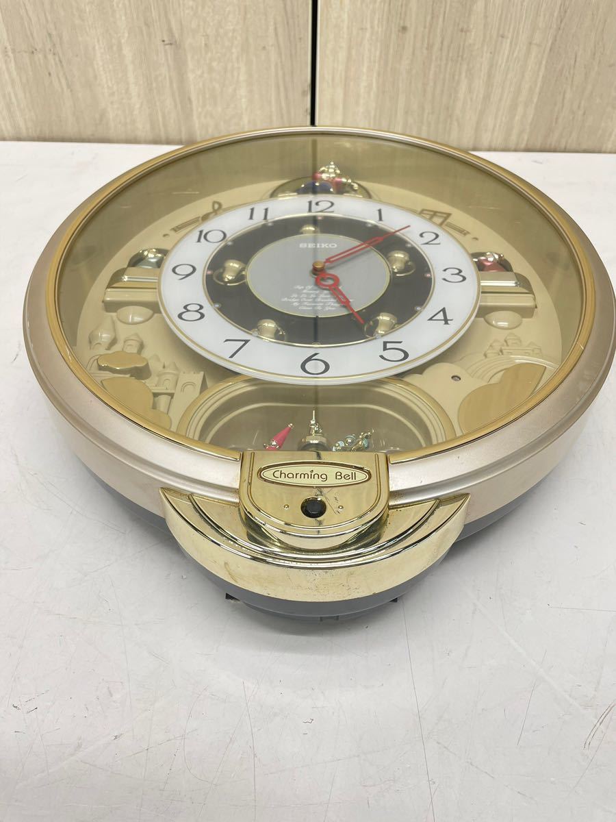 ST62) SEIKO セイコー RE 538 S Charming Bell からくり時計 壁掛け
