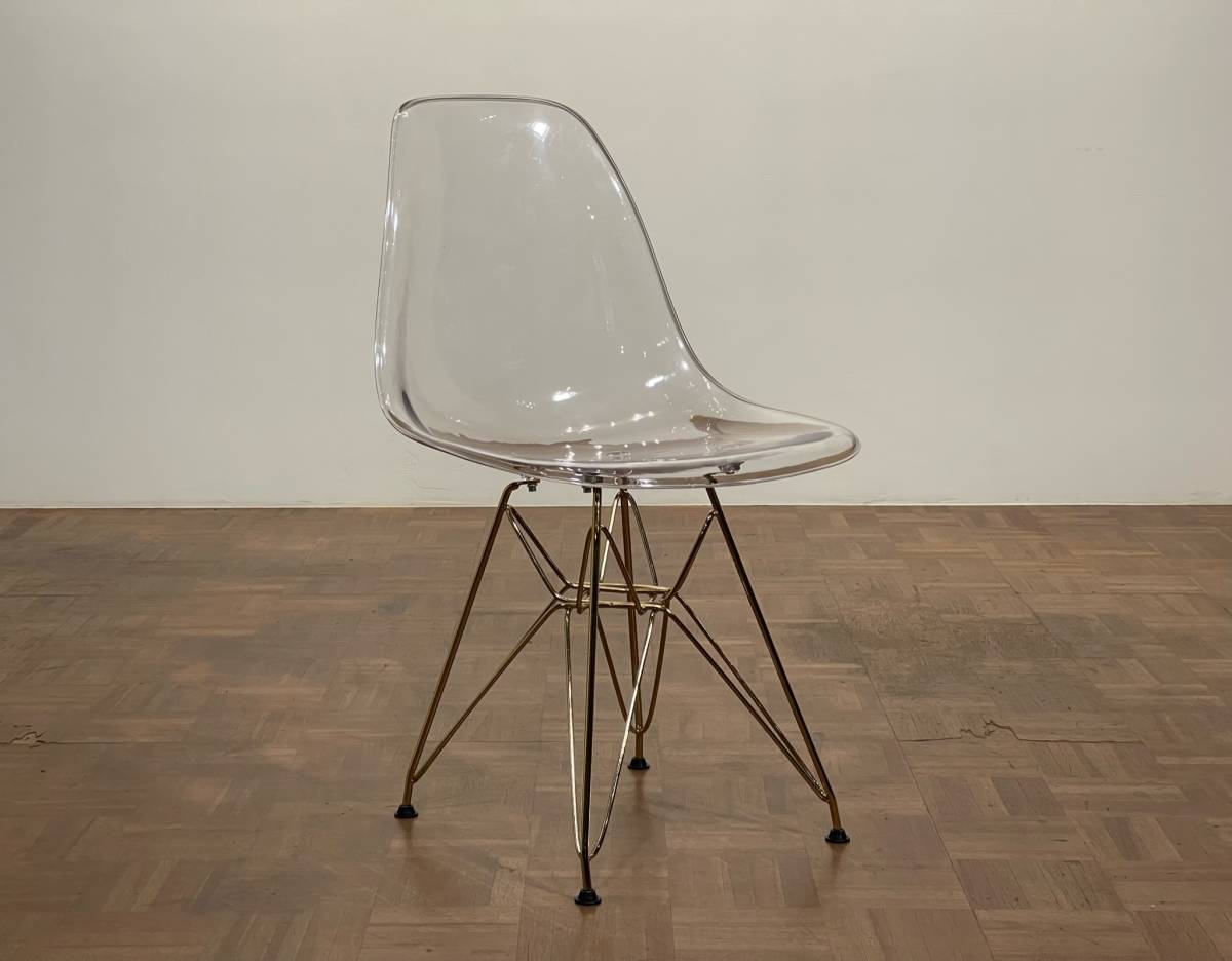 【全国無料，格安】 Eames ゴールドワイヤーベース Shell Chair｜イームズ プラスチック シェルチェア スケルトン ミニマム 北欧モダン ミッドセンチュリー(プラスチックフレーム)｜売買されたオークション情報、ya プラスチックフレーム